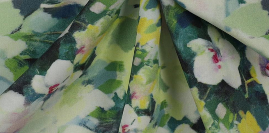 Viscose Digital  GREEN