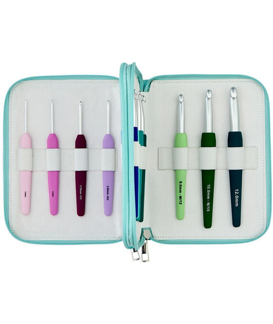 Coffret set 14 crochets Waves Knitpro