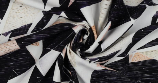 Viscose Digital  WHITE