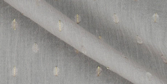 Coton Froissé Doré  ROSE