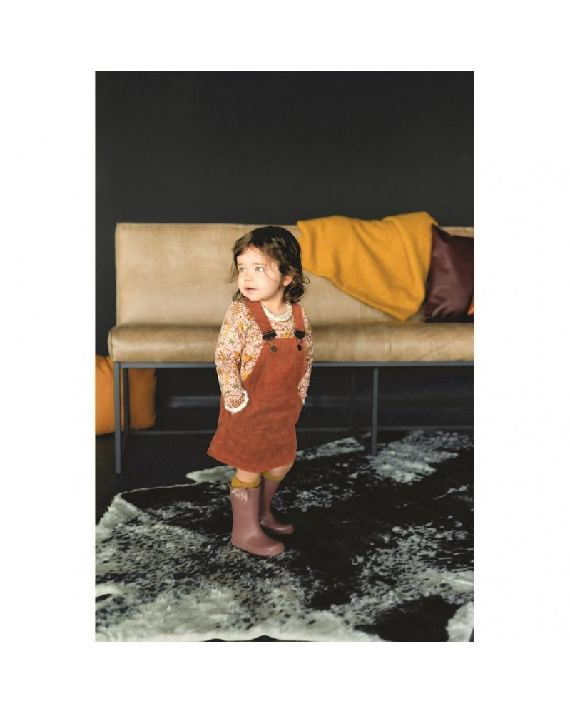 Tissu Velours Lavé Larges Côtes LightSand