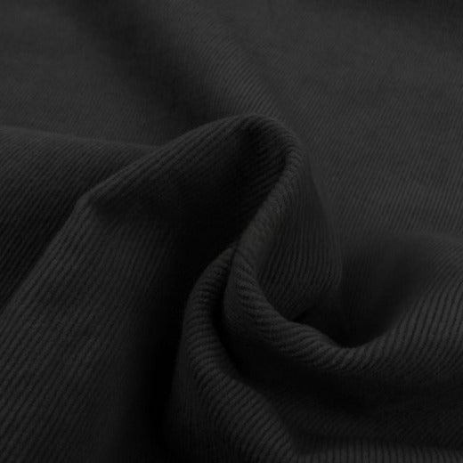 Tissu Velours milleraie Anthracite