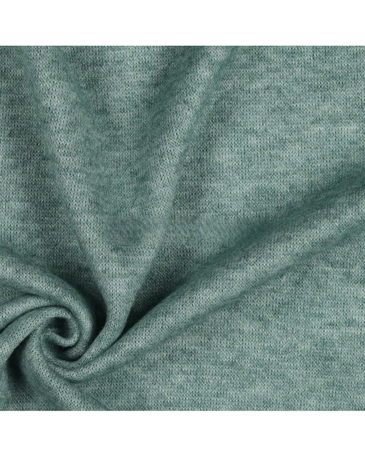 Viscose Maille Mélange Chinée Vert d'eau