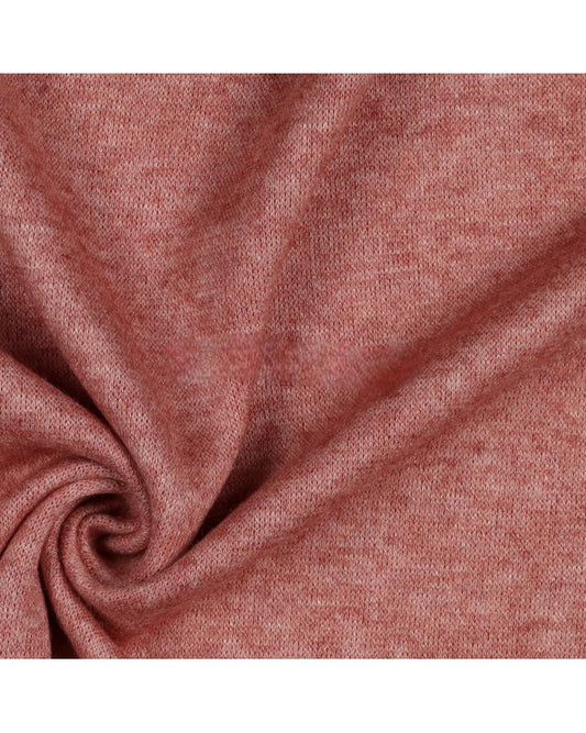Viscose Maille Mélange Chinée Rose Clay
