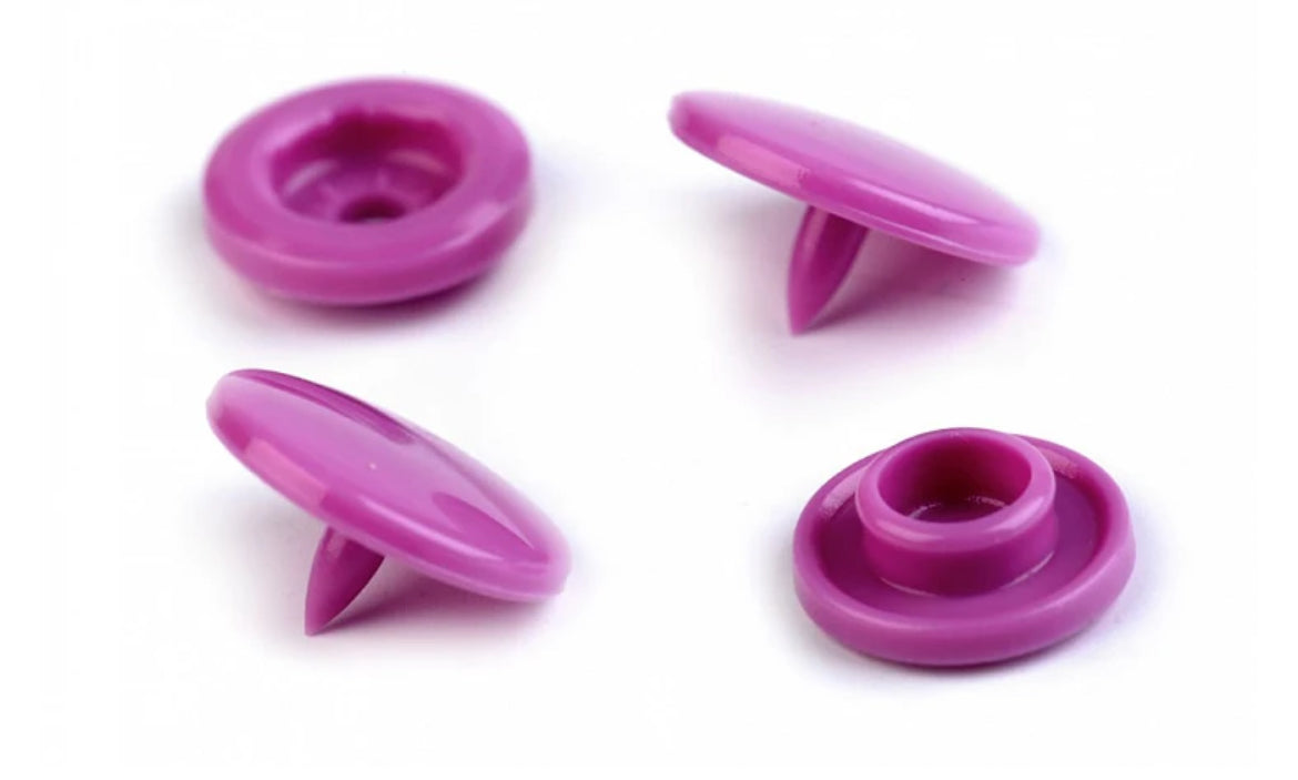 Bouton pression Plastique 12mm