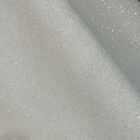 Simili star lurex Blanc