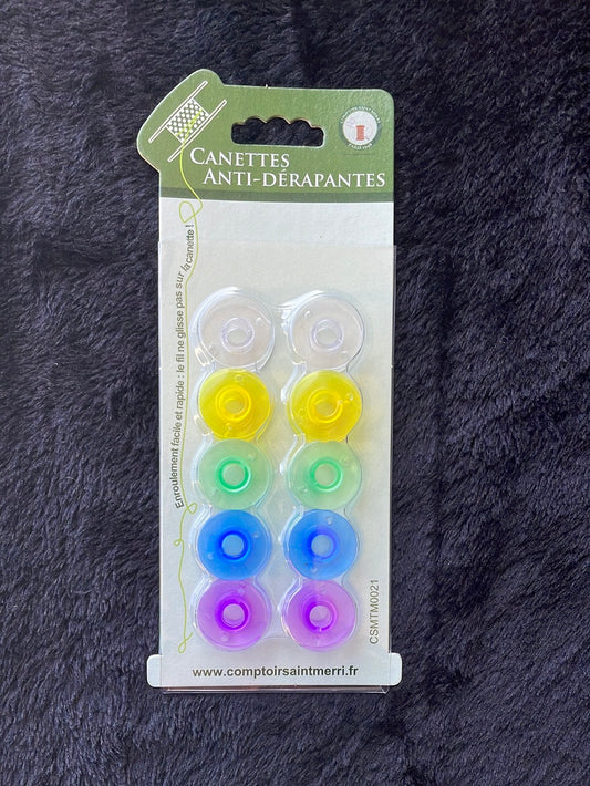 Canettes anti-dérapantes Arc en ciel x10