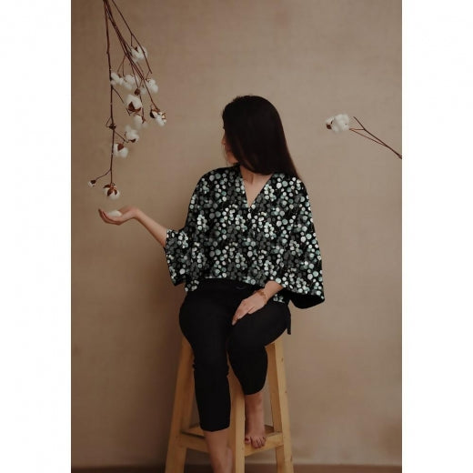 Viscose Digital DarkBlue