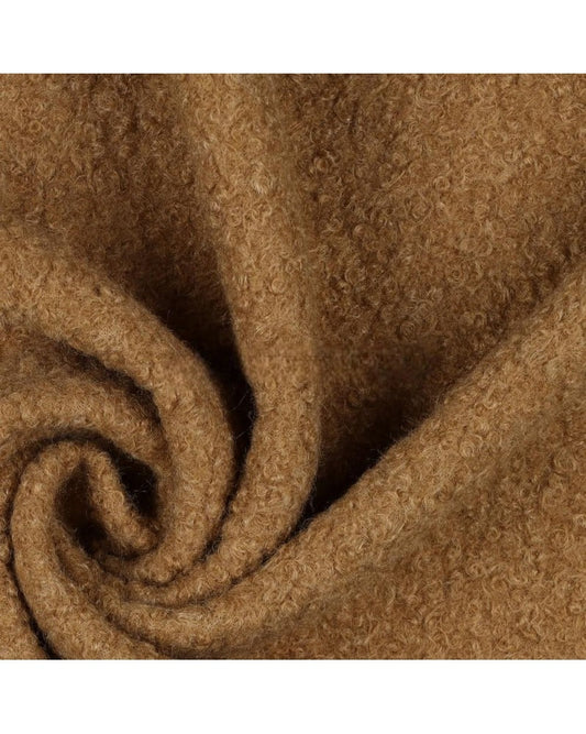 Bouclé Uni Camel