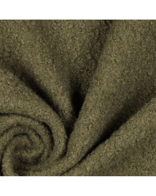 Bouclé Uni Vert