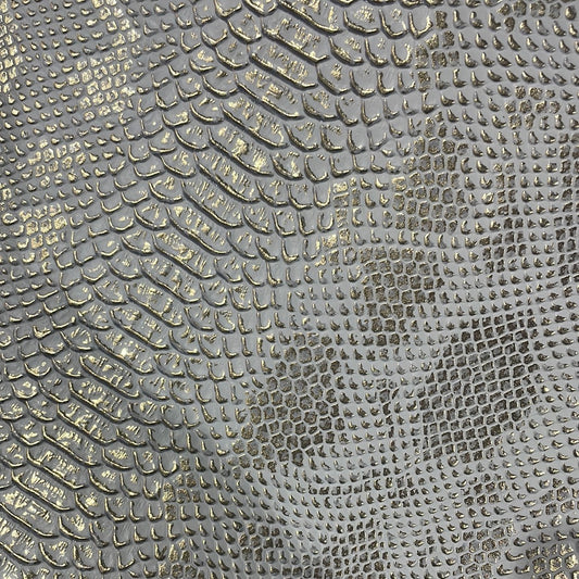 Simili cuir Dragon Blanc