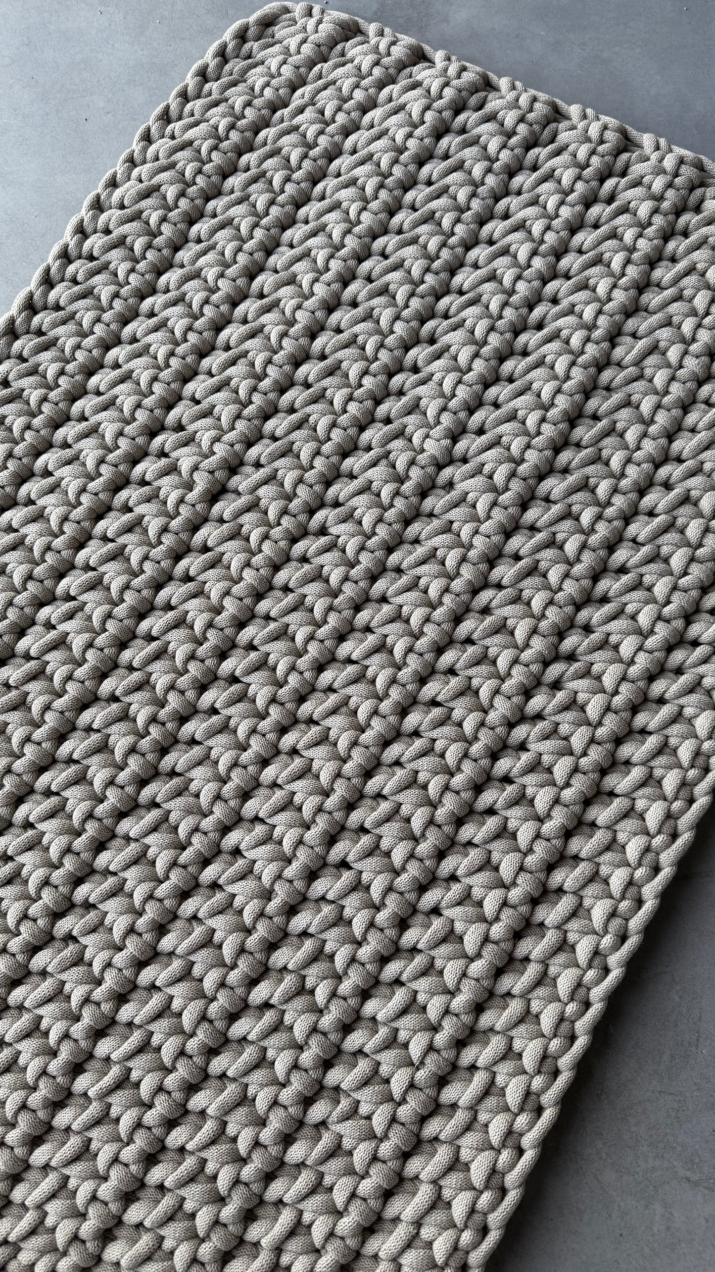 Ensemble DIY kit Tapis de sol au crochet