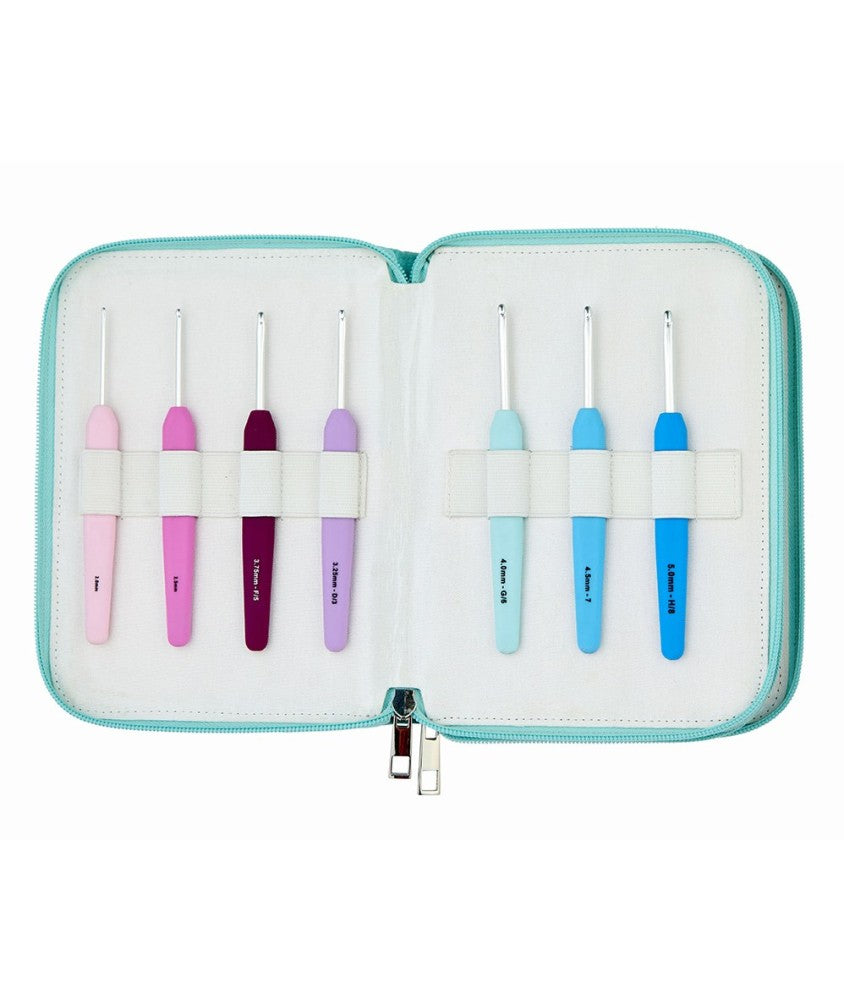 Coffret set 14 crochets Waves Knitpro