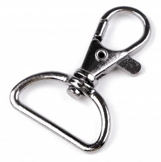 Mousqueton en métal pivotant 30mm