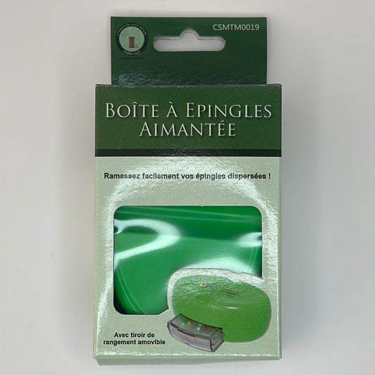 Ramasse épingles aimanté et de rangement