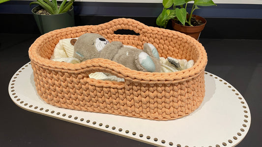 Ensemble DIY kit pour couffin poupée au crochet