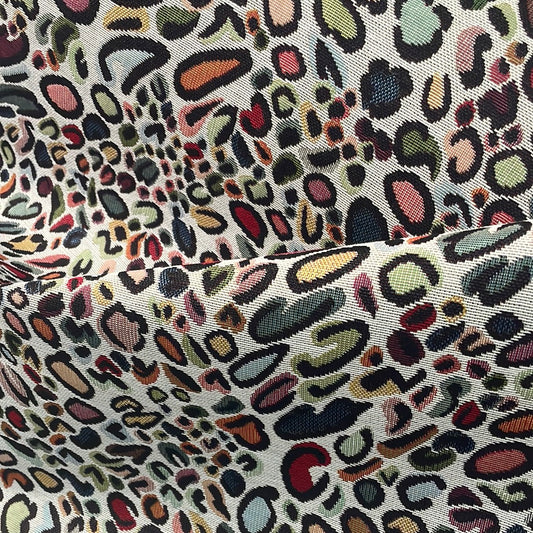 Tissu Jacquard Baltic Multicolore