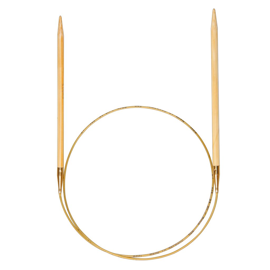 AIGUILLES CIRCULAIRES BAMBOU 80CM
