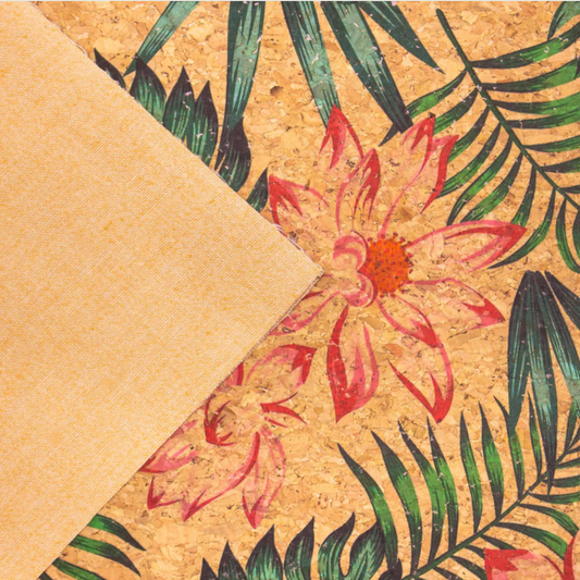 Coupon de Liège FEUILLES ET FLEURS 50x68cm COF-396