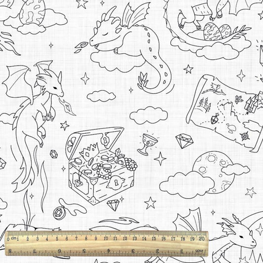 Coton à colorier Elyott