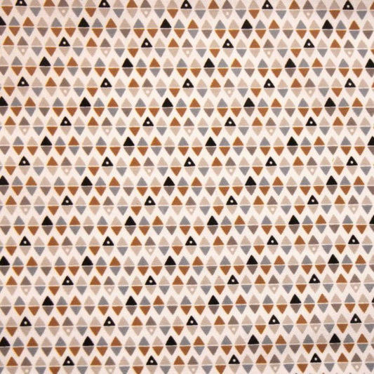 Coton Arlimini Blanc / M.Grises