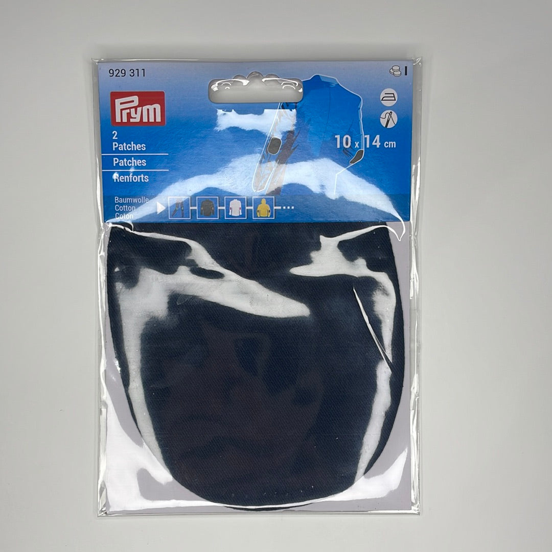 2 Renforts jean thermocollants coudes/genoux bleu marine 929 311
