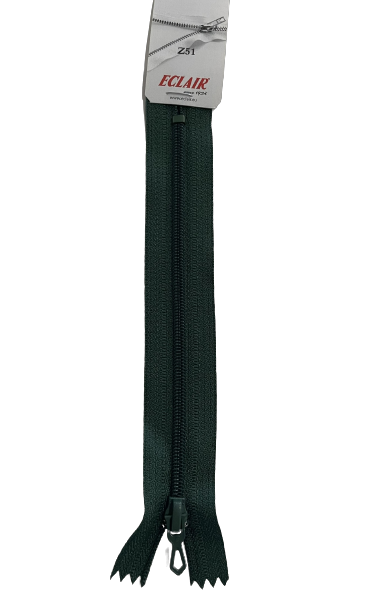 Fermeture à glissière Non séparable Z51 4mm VERT LICHEN
