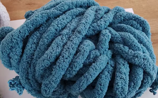 🧶 Pelote Chenille Chunky « Ultra-Doux & Résistant » – 250 g / ~25 m