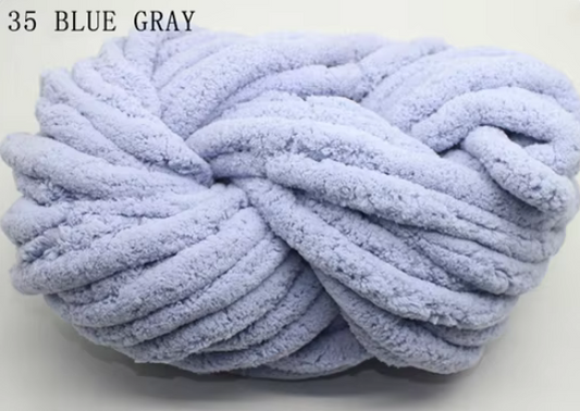 🧶 Pelote Chenille Chunky « Ultra-Doux & Résistant » – 250 g / ~25 m