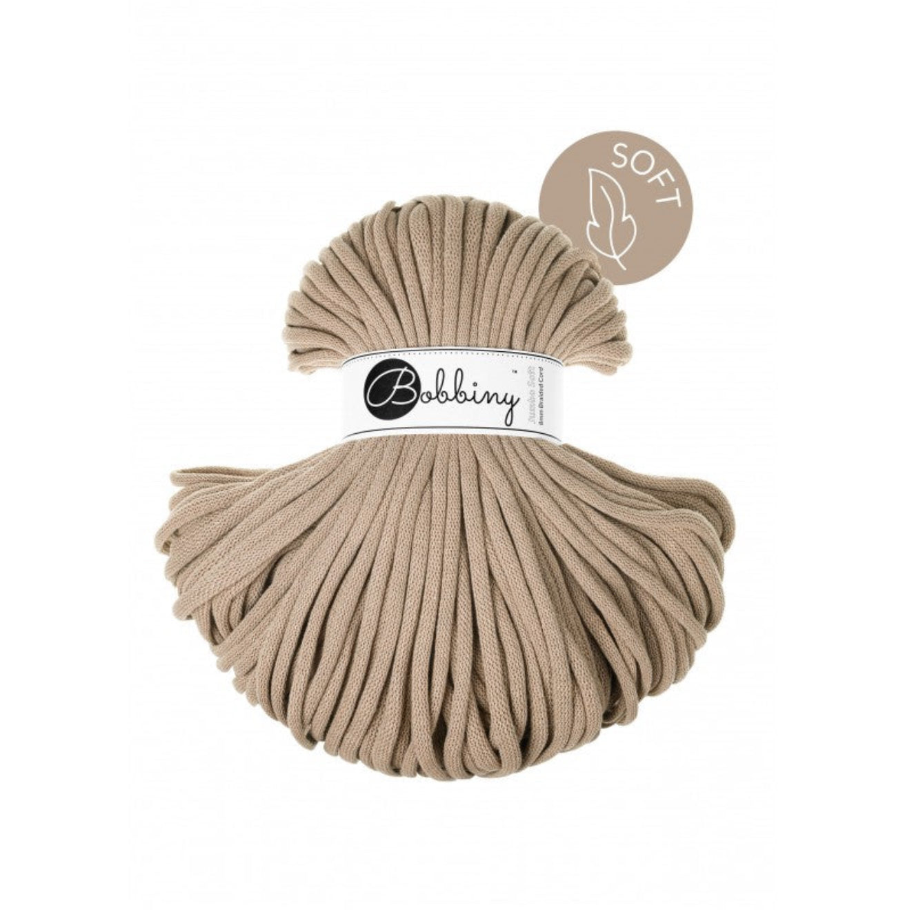 🏖️ Corde tressée en coton – Sand