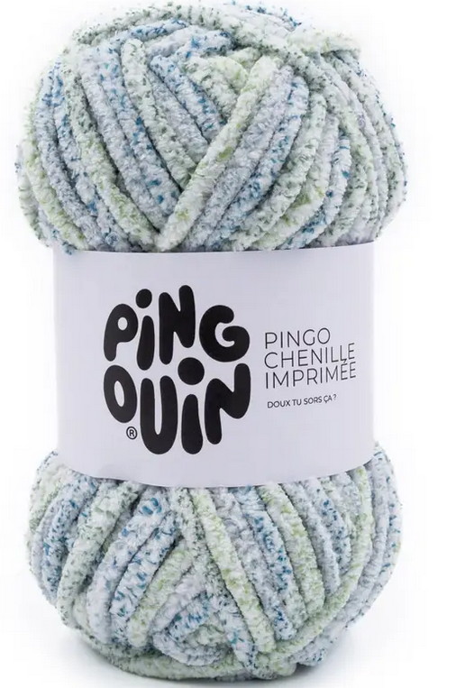 PINGO Chenille Imprimée
