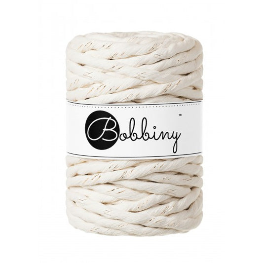 Corde Peignée Macramé 9mm GOLDEN NATURAL