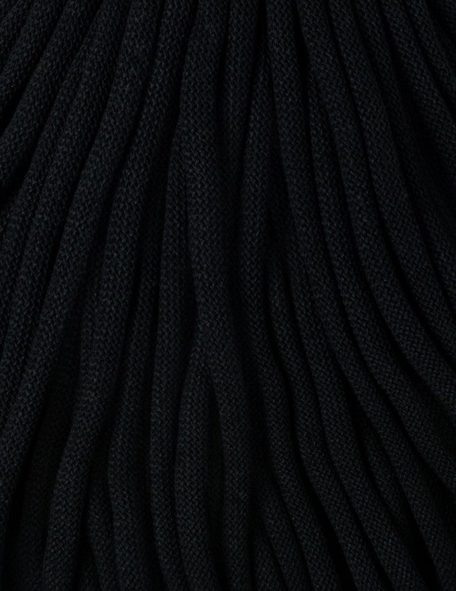 Corde Tréssée JUMBO SOFT 8mm BLACK