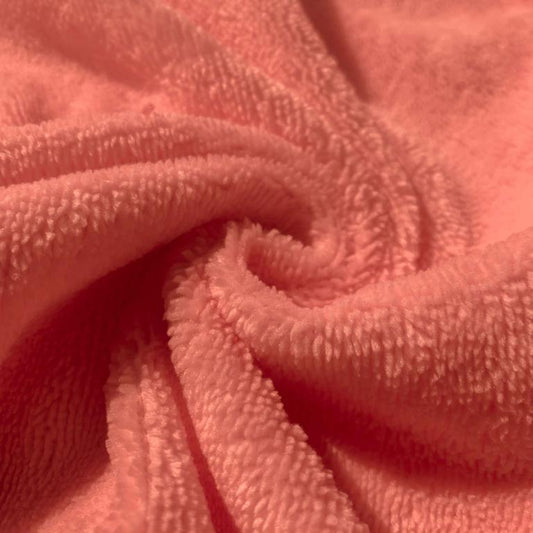 Tissu Micro Éponge Bambou MARSALA