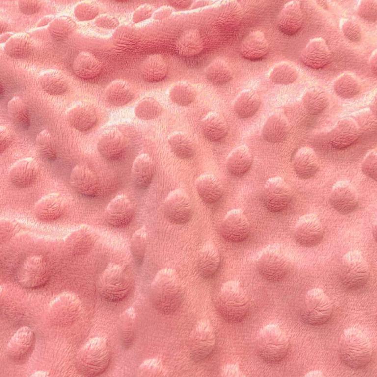 Minky Bubble Orchidée