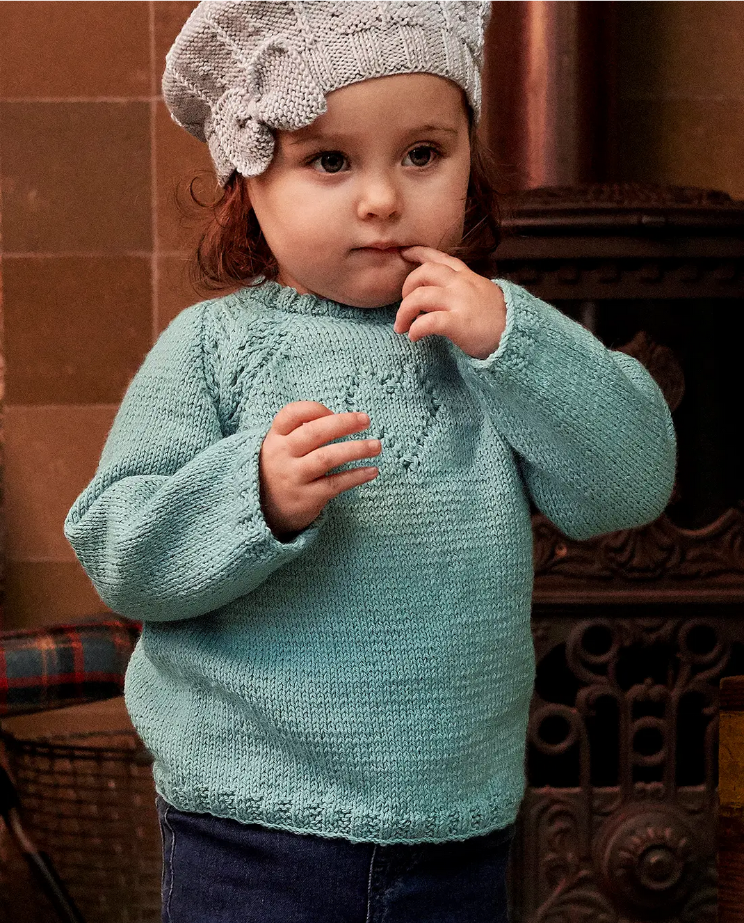 Phil Lambswool Écru