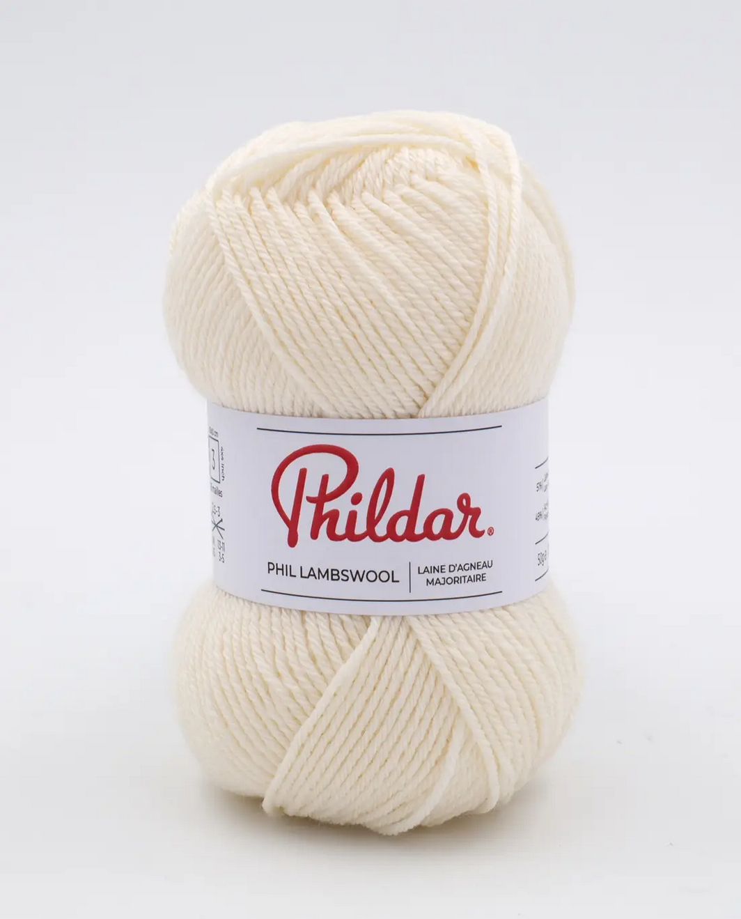 Phil Lambswool Écru