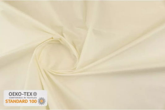 Voile de Coton Batiste Ivoire