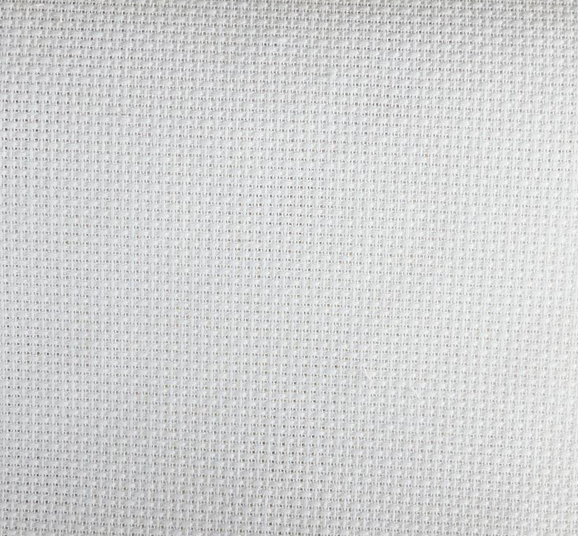 Toile à broder AIDA 4 fils 5,5 Blanc