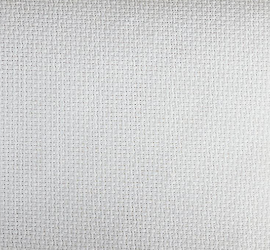 Toile à broder AIDA 4 fils 5,5 Blanc