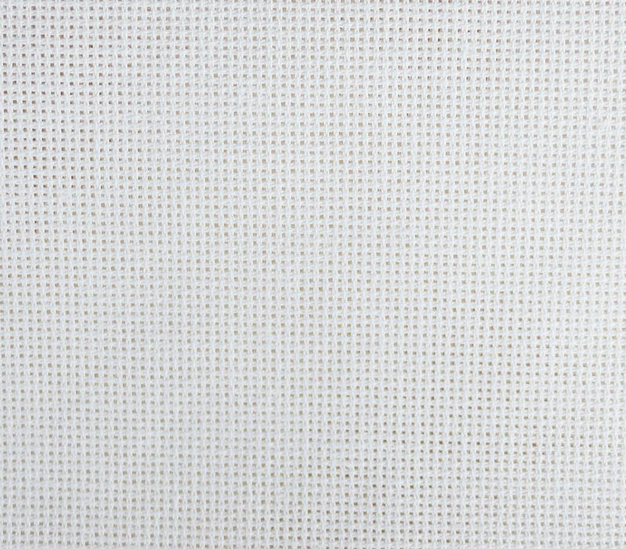 Toile à broder AIDA 3 fils 7,2 Blanc