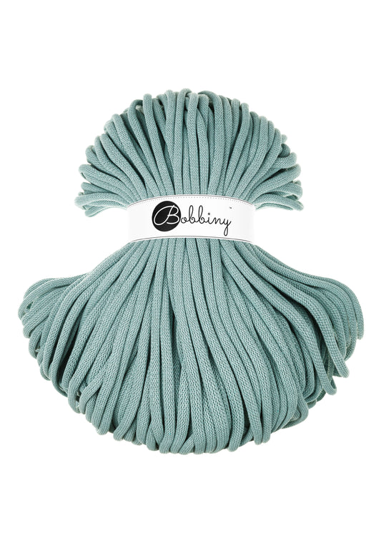 Corde tressée en coton 9mm coloris Duck Egg Blue – Les Fées Crochett’