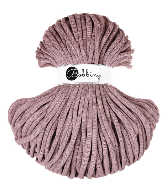 Corde tressée en coton 9mm coloris Mauve – Les Fées Crochett’