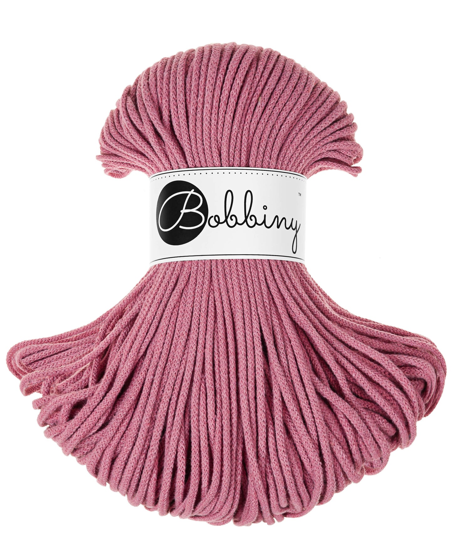 Corde tressée en coton 3mm coloris Blossom– Les Fées Crochett’