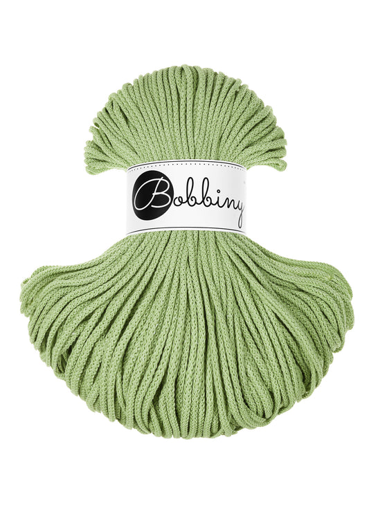 Corde tressée en coton 3mm coloris Matcha – Les Fées Crochett’