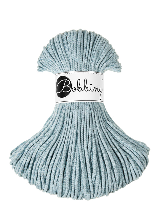 Corde tressée en coton 3mm coloris Misty– Les Fées Crochett’