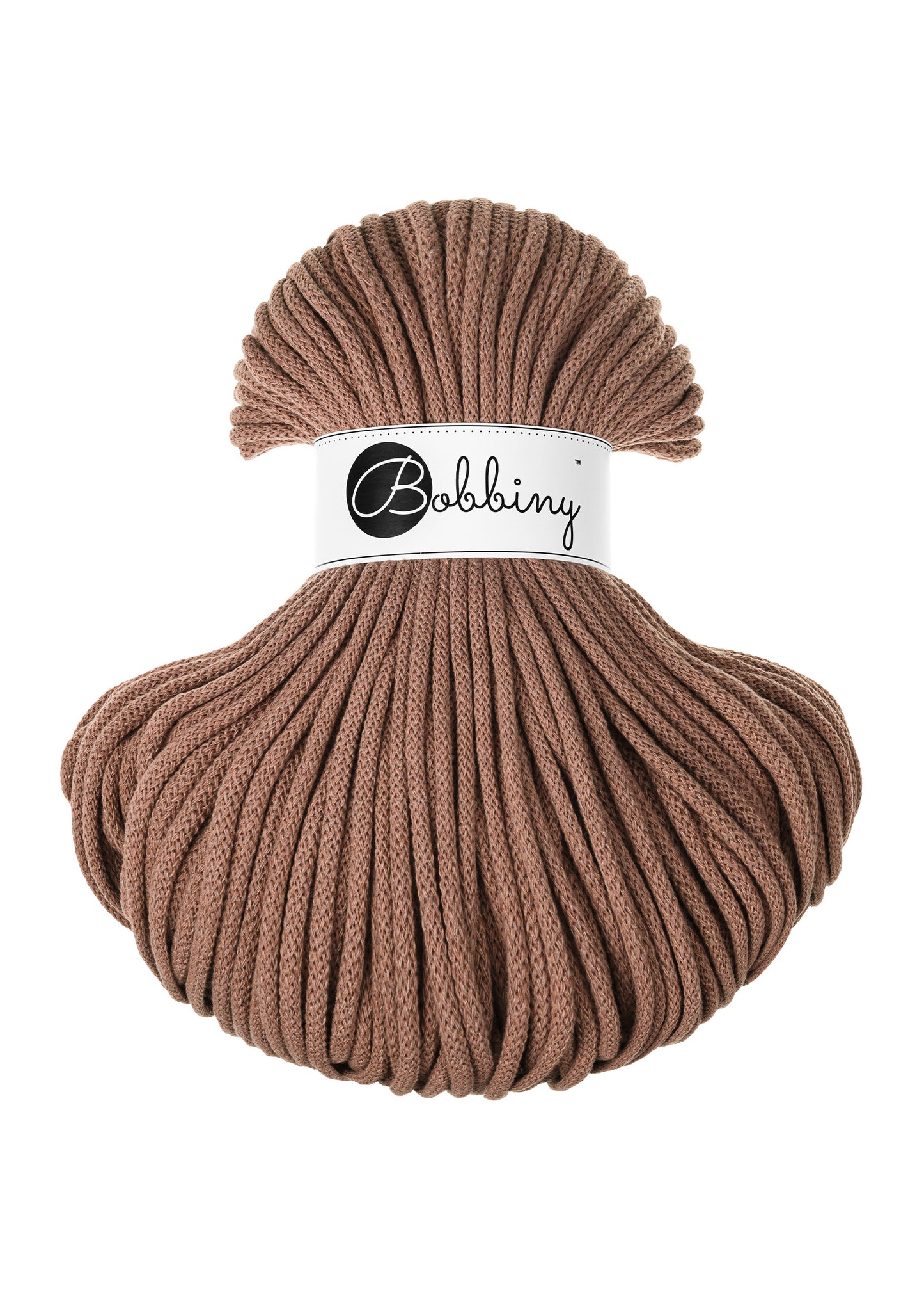 Corde tressée en coton 5mm coloris Mocha Mousse – Les Fées Crochett’