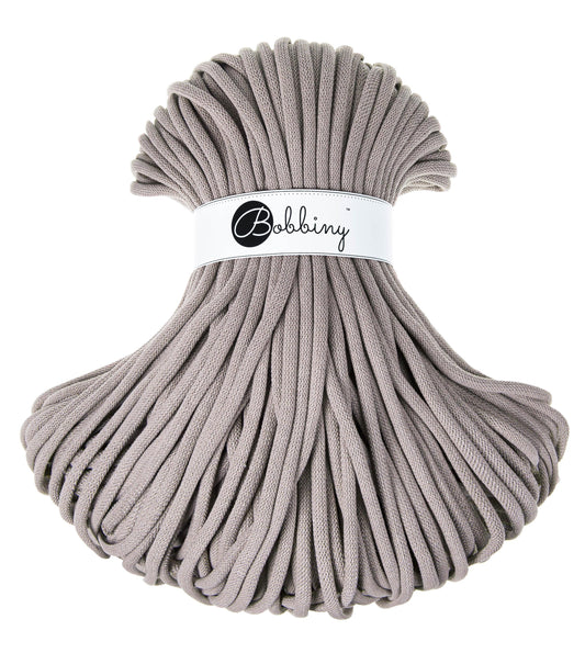 Corde tressée en coton 9mm coloris Pearl– Les Fées Crochett’