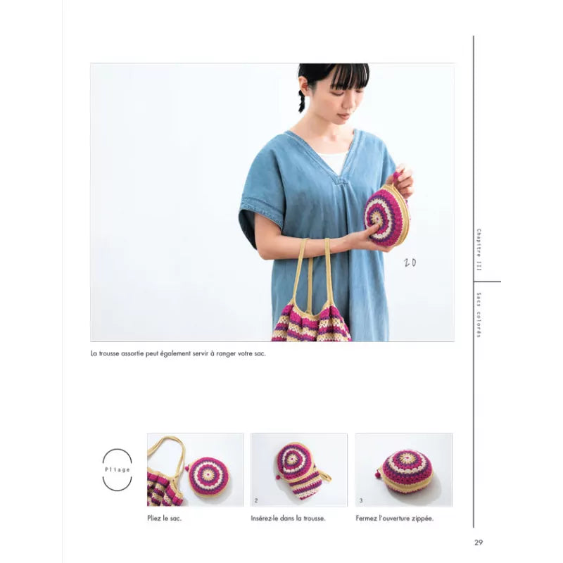 Sacs shopping au crochet