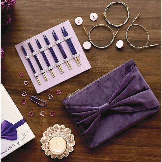 Set d'Aiguilles à Tricoter Circulaires Interchangeables Cubics - J'Adore - KnitPro